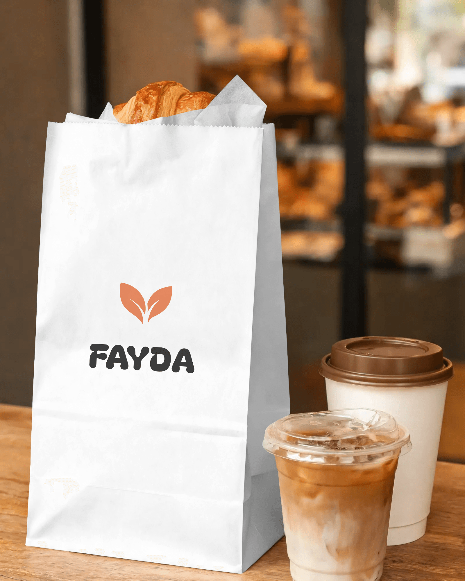 Fayda pickup bag with pastries